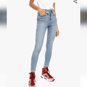 We the Free skinny raw hem jeans sz 27